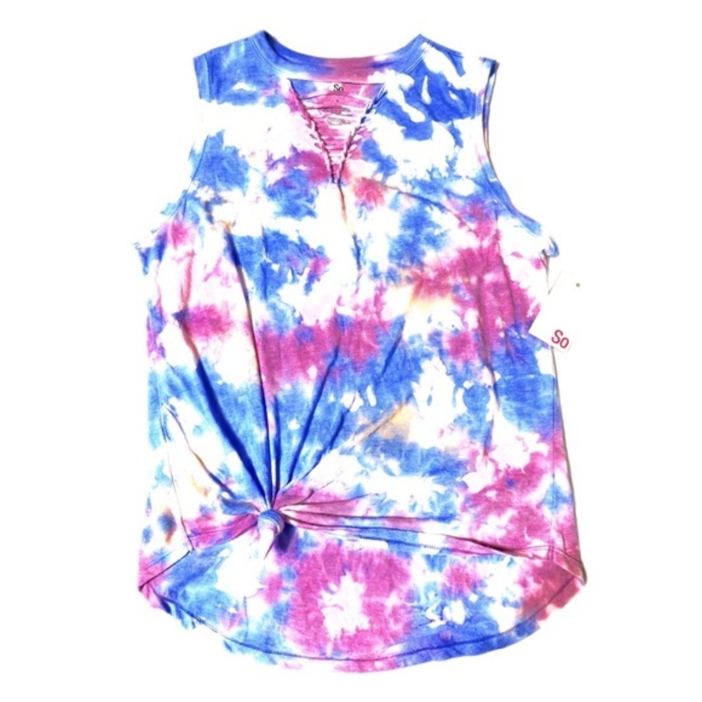 SO women’s tie dye tank top size small